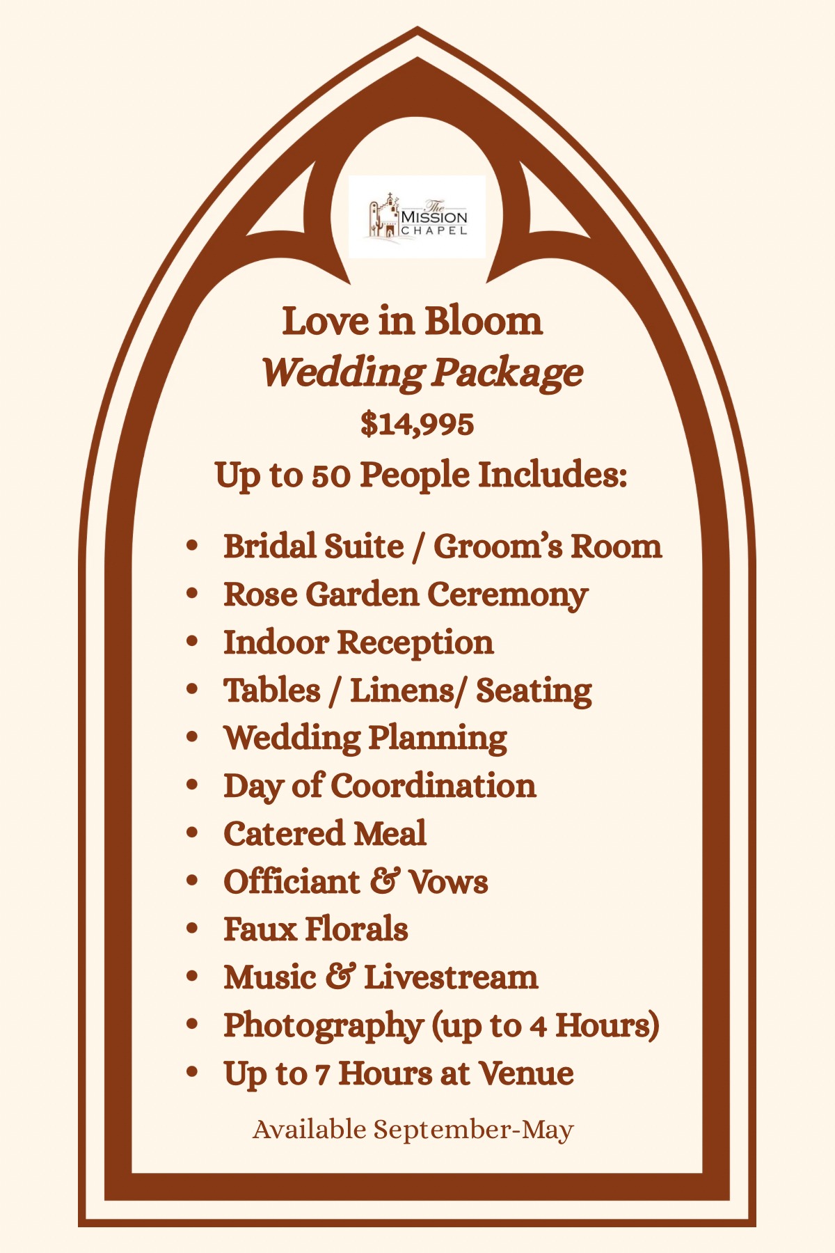 Love in Bloom Wedding Package